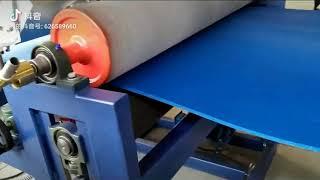 XPE foam embossing press machine / XPE roll Mat embossing press machine