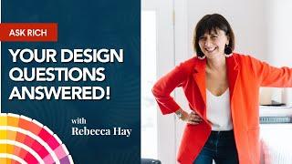 Log home interior design questions [interview with Rebecca Hay of Rebecca Hay Designs]