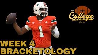 College Football Week 4 Bracketology | The College Football Experience