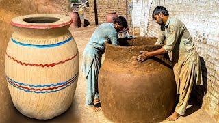 The Amazing Process Of Making Mud Oven | Tandoor Making | Step By Step Process