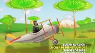 La casa de Disney Junior con Topa y Muni Suban al Avión