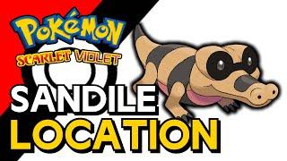 Pokemon Scarlet & Violet - Sandile Location