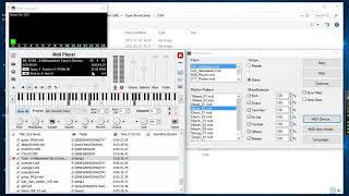 Midi Player real time Midi messages test with AutoDrum (Start/Stop/Continue/Midi Clock)