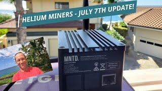 One Minute Crypto  Helium Miner July 7th Update - 12% ROI! Stats - 3 Areas Island/City/Rural! #4K