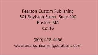 Custom Technology Solutions in Weymouth , MA - (800) 428-4466 - Pearson Custom Publishing