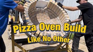 3 MINUTE PERFECT PIZZA OVEN BUILD!!