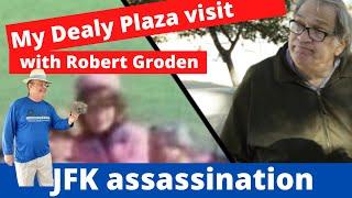 My Dealey Plaza visit with author Robert Groden