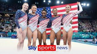 Simone Biles leads Team USA to team gymnastics gold