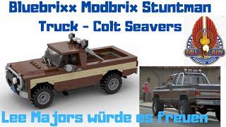 Blue Brixx - Modbrix - Ein Colt für alle Fälle - hält der Truck Stunts aus, o.fällt der auseinander?