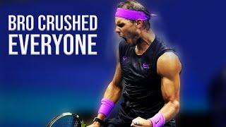 When Rafael Nadal Crushes His Opponents