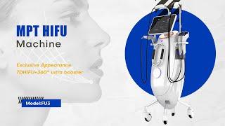 Newangie® MPT HIFU machine for facial rejuvenation FU3