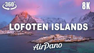 Lofoten Islands, Norway. Teaser. 8K 360 video.