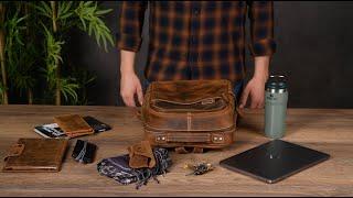 Yukon Bags - Frances Leather Backpack in Tan