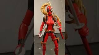 Saying nothing nice about you #ladydeadpool #stopmotion #meme #shorts