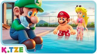 He CAN’T Swim. Nobody knows  Super Mario Odyssey Story