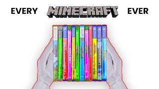 Unboxing Every Minecraft + Gameplay | 2012-2023 Evolution