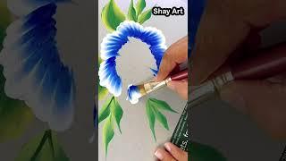 Super Art One Stroke Painting                   #shorts #art #drawing