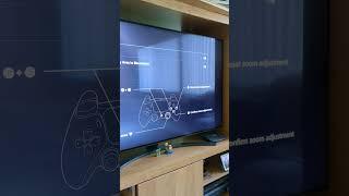 PS5 Zoom + Text Size Accessibility Settings