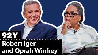 Disney CEO Robert Iger talks with Oprah Winfrey about his life and career at Disney