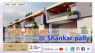 Shankar Pally Villa Projects | Mokila Villa Projects | Gated Community Villa Project In Shankarpally