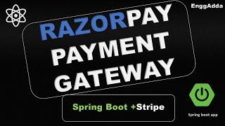 Razorpay Payment Gateway Integration in Spring boot | Razorpay Spring Boot Integration | EnggAdda