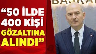 Bakan Soylu duyurdu: Suç örgütlerine 'silindir' operasyonu! | A Haber