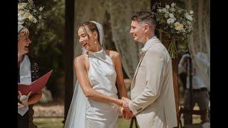 Spanish English bilingual wedding ceremony in Malaga filmed by Chris Boland