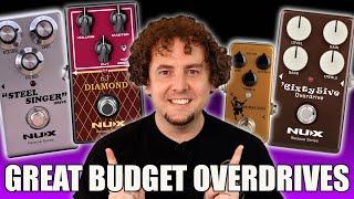 4 great affordable overdrive pedal flavors from NUX: Timmy vs Dumble vs Klon vs Vox In A Box