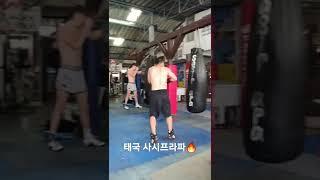 무에타이의 본고장 태국에 전지훈련왔어요!#sasiprapa #사시프라파 #무에타이 #터보짐 #일산