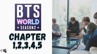 Chapter 1,2,3,4,5 BTS WORLD Season 2 Cutscene