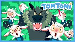 The Wolf and the Seven Little Goats | Fairy Tales | Bedtime Stories | Cartoon for Kids | TOMTOMI