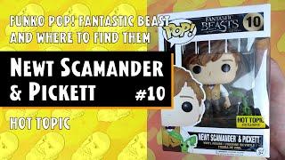 Funko Pop Fantastic Beasts - Newt Scamander & Pickett - #10 - Hot Topic // Just One Pop Showcase