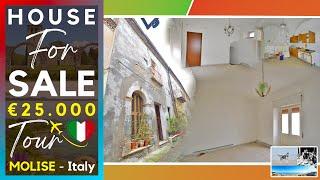 Spacious Home with Antique Entrance for Sale in Molise Region - ITALY