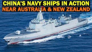 China sends Type 055 Destroyer Near Australia & New Zealand