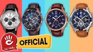 5 Mẫu Đồng Hồ Casio Edifice 6 Kim Dây Da Chính Hãng Giá Rẻ