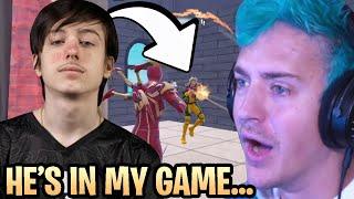 Ninja Finally Tried Building Again & Peterbot Joined The Lobby To 1v1 Him...