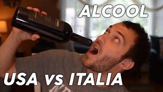 Cultura Dell'Alcool In USA vs Italia (americani bevono di più?) [ita][eng subs]