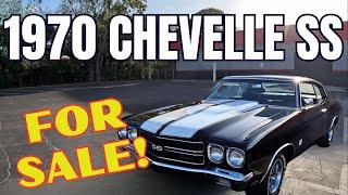 1970 CHEVY CHEVELLE SUPER SPORT FOR SALE CLASSIC MUSCLE CAR