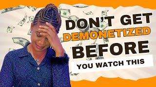 Don't Get Your Channel Demonetized | Essential Tips to Protect Your YouTube Success