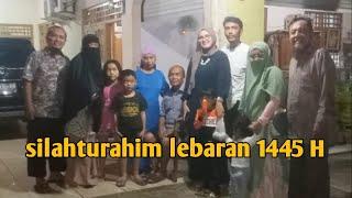 Suasana Silaturahim Ke Kerabat momen Lebaran  Syawal 1445 H /April 2024