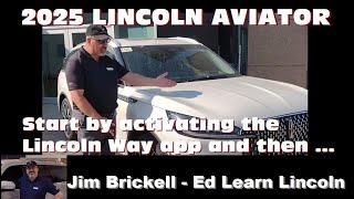 2025 Lincoln Aviator -  Start by activating the Lincoln Way app and then ...