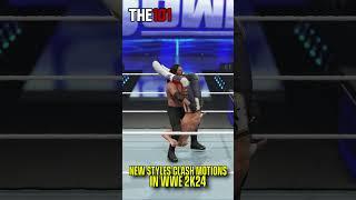 2K Have Added 4 New Versions Of The Styles Clash In WWE 2K24