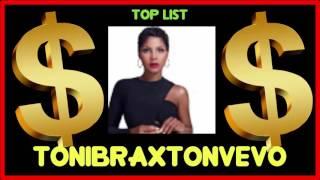 How much does ToniBraxtonVEVO make on YouTube 2016