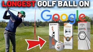 LONGEST golf ball in the WORLD according to google