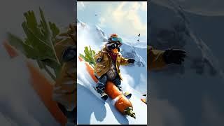 ️ Duck on a Carrot #DuckOnCarrot #WinterFun #FunnyAnimals #AILaughs #livewallpaper #aiwallpaper