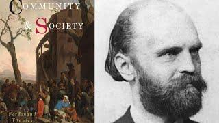 Ferdinand Tönnies - Community and Society