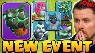 NEW EPIC EQUIPMENT and 5 EVENT TROOPS in the MASHUP MANIA EVENT (Clash of Clans)