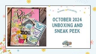 CCC Seasons of Creativity Unboxing and Sneak Peek Oct 2024