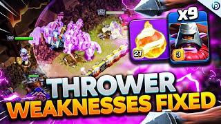 THESE changes ELIMINATE Thrower weaknesses | Town Hall 17 Attack Strategy