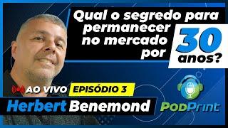 Herbert da Ultra-V Print com toda sua bagagem no PodPrint